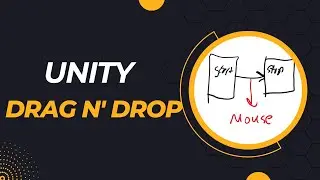 How to Drag and Drop with Mouse in Unity - Tutorial