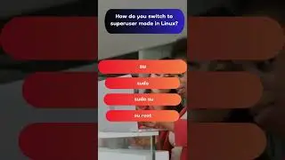 How do you switch to superuser mode in Linux? 
