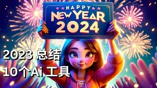 2023 Ai元年 结束！你一定要知道的10个Ai大事件 +我每天都用的10个Ai工具 精华总结！2024 革命性数字人工具预告 #ai工具