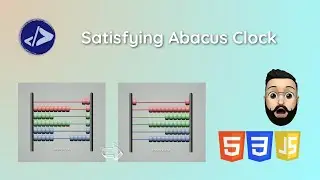 Abacus Clock | Customized Dev | Create a Satisfying Abacus Clock using HTML, CSS & JavaScript