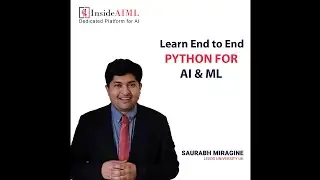 Learn Python From Experts | Python - Heart Of AI Course Details | Live Wknd 4 Hr Sessions