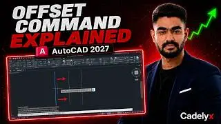 AutoCAD Beginner Course | Offset for Walls, Shapes and Circles