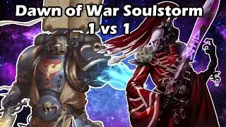 Dawn of War Soulstorm: 1 vs 1 Eldar (Deco) vs Space Marines (SirZQRG)