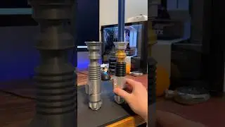 3D printed this lightsaber for my mom! #3dprinting #prusamk3 #starwars