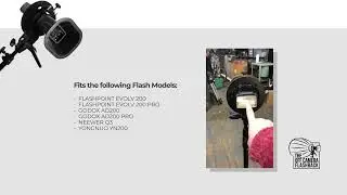 The Off Camera Flashback, protective bumper, review AD200, AD200 pro, fall and break, broken, fender