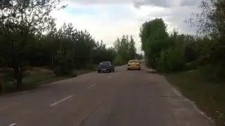 моя Volvo 480 против BMW 525 - 7 мая Рубежное