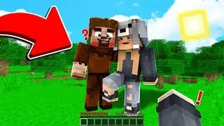 FAKİR SEVGİLİMLE ÖPÜŞTÜ! 😱 - Minecraft