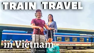 The FASTEST TRAIN TRAVEL in Vietnam | Travel 2022 | Vietnam railways trains | Mui Ne Vlog #47