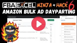 FBA Excel Ninja Hack 6: Automated Bulk Operations Downloads and Uploads (Advanced Dayparting)