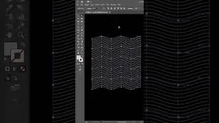 WAVY LINES TEXT EFFECT | in Adobe Illustrator