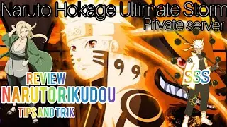 GAME NARUTO PRIVATE SERVER GAMEPLAY NARUTO RIKUDO KEREN ABIS