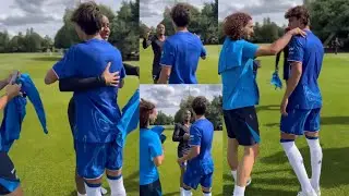 🤝 Chelsea Players WELCOMING Joao Felix In Training Ahead Of Servette | WARM WELCOME At Cobham