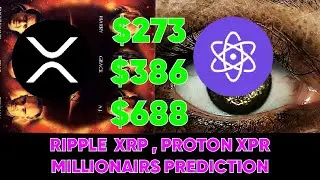 RIPPLE XRP AND PROTON XPR MOON #ripple   #xrp , #protonxpr  xpr #millionairs  #predictions
