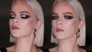 SILVER SMOKEY EYE | ABH SULTRY PALETTE