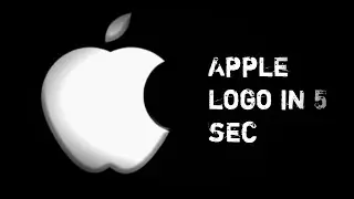 Learn how to make Apple logo in 2021🤓