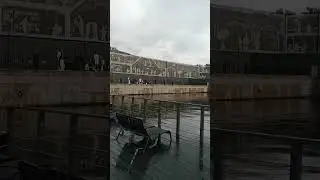 Вид с понтонного пляжа на Новую Голландию. Прогулки по Петербургу!