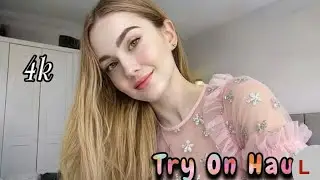 4K sheer transparent try ons plus size | undergarments haul for women