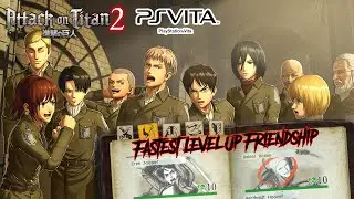 Fastest FRIENDSHIP | Attack on Titan 2 - Attack IQ Championship Inferno Mode [DLC Mission] PS Vita