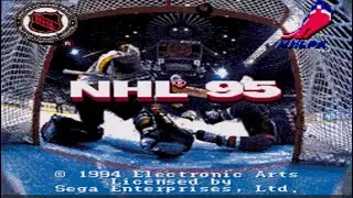 Playing: NHL 95 (Sega Genesis / Mega Drive)