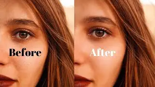 Smooth Skin and Remove Blemishes / Scars - Skin Softening in Photoshop Tutorial Thursday E28