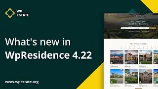 What is new in WpResidence 4.22.1 Theme Update