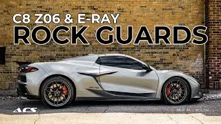 C8 Corvette Z06 & E-Ray Rock Guard Install | 50-4-152 & 50-4-154 | ACS Composite
