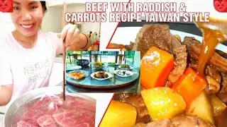 How to Cook Beef with Raddish &Carrot Recipe Simple&Easy but Yummylicious! #Beef #food #chinesefood