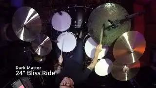 Dream Cymbals - 24" Dark Matter Vintage Bliss Ride