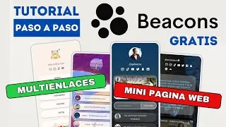 Como configurar BEACONS✅ Mini Pagina web GRATIS y Multienlaces