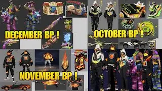 DECEMBER BOOYAH PASS 2024 | NOVEMBER  BOOYAH PASS 2024 | OCTOBER BOOYAH PASS 2024 | NEXT BOOYAH PASS