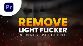 Remove Light Flickering in Premiere Pro Quick & Easy Tutorial | Adobe Rider