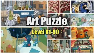Art Puzzle Gameplay | All Levels | Level 81-90 Solutions