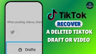How to Recover a Deleted TikTok Draft or Video (2025 Tutorial)