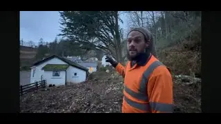 Time lapse of Monterey Cyprus removal Kilfinichen Estate