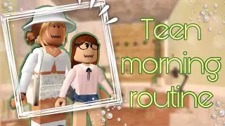 Teen’s first day of SUMMER morning routine! |Roblox bloxburg roleplay