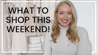 TOP DEALS to Shop this Weekend!  Black Friday + Cyber Monday Sale Roundup