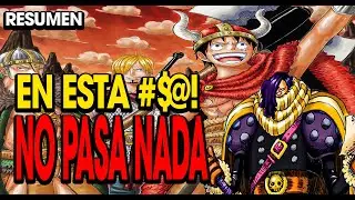 RESUMEN ONE PIECE 1129: Muñecos vivientes!! Esto no avanza señores!!