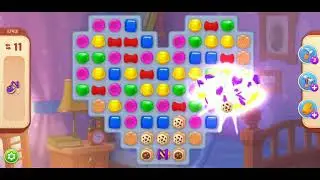 Homescapes walkthrough level 1743 | Хоумскейпс прохождение уровень 1743