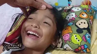 Pijat Anak Kecil dek Alana yang mengalami Kepala Pusing II nilnalana