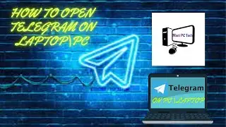How to open telegram on laptop|Mani PC Tech
