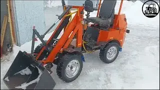 МИНИ погрузчик СВОИМИ руками (