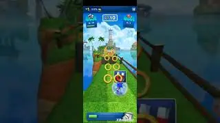 Sonic Dash run
