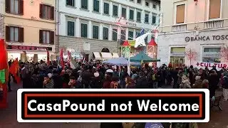 CasaPound not Welcome, presidio antifascista a Pontedera