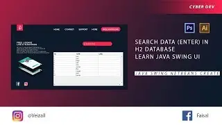 Search Data Enter In H2 Database Learn Java Swing UI
