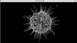 Turtle Python drawing | Turtle Python graphics Create Vibrate Circle using Python turtle in pycharm