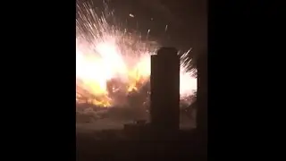 Tianjin Explosion!! Crazy Close View | 480p HD