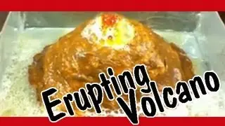 HOW TO MAKE A VOLCANO Easy Kids Science Experiments
