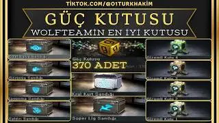 #wolfteam 370 Adet GÜÇ KUTUSU AÇILIMI. Bol kutu açılımlı, Bol Detaylı, Bol Bilgi Dolu bir Video !