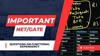 Functional Dependency in DBMS | UGC NET computer science