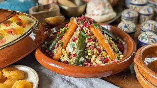 Moroccan-Inspired Jewelled Giant Couscous – #MeatFreeMonday